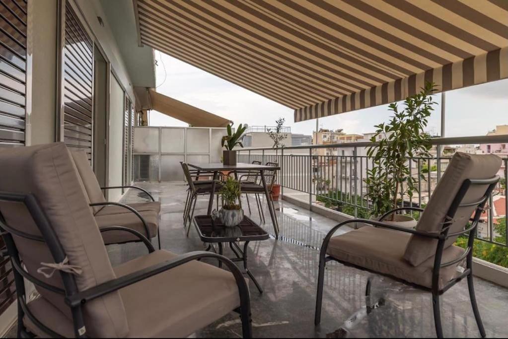 Artistic Apt In Vibrant Gazi With Large Terrace By Ghh Athen Eksteriør bilde