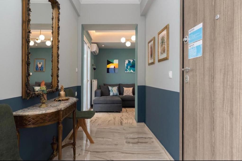 Artistic Apt In Vibrant Gazi With Large Terrace By Ghh Athen Eksteriør bilde