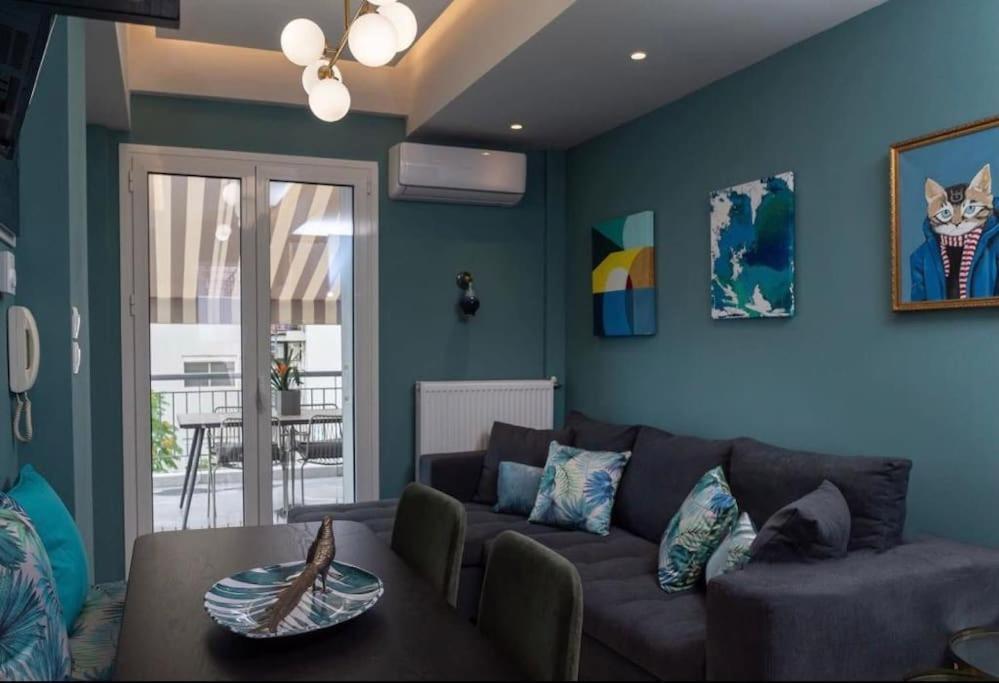Artistic Apt In Vibrant Gazi With Large Terrace By Ghh Athen Eksteriør bilde
