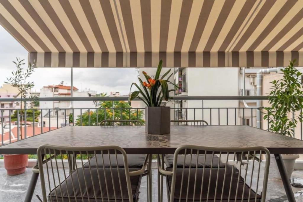 Artistic Apt In Vibrant Gazi With Large Terrace By Ghh Athen Eksteriør bilde